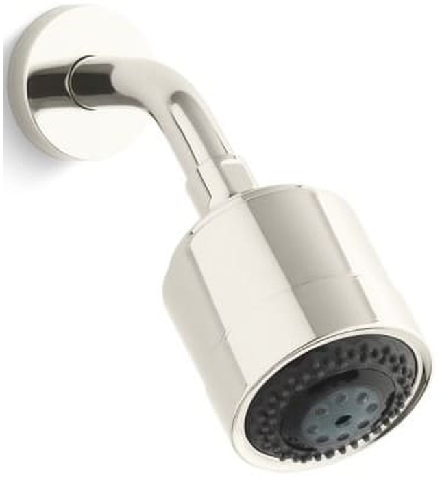 Bát sen tắm và tay sen gắn tường màu nickel Kallista P21501-00-SN