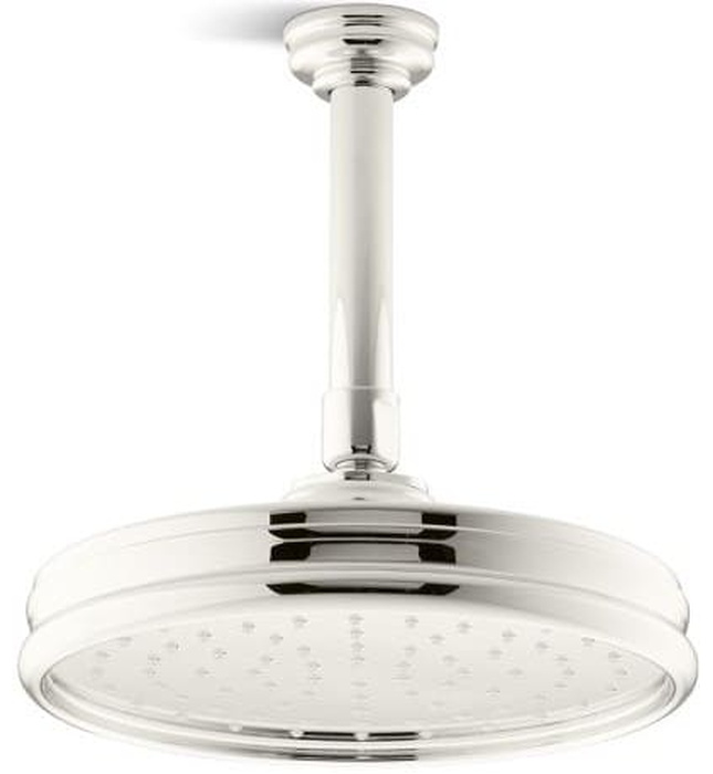 Bát sen tắm phun mưa tròn cỡ nhỏ màu nickel Kallista P21510-00-SN