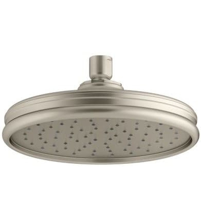 Bát sen tắm phun mưa tròn cỡ nhỏ màu nickel Kallista P21510-00-AD