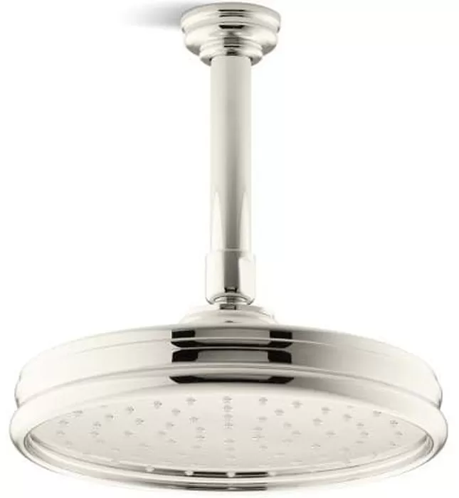 Bát sen tắm phun mưa tròn cỡ nhỏ màu nickel Kallista P21510-00-AD