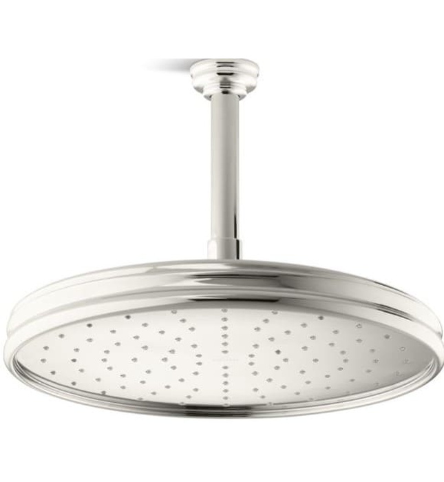 Bát sen tắm phun mưa tròn cỡ lớn màu bronze Kallista P21511-00-BV