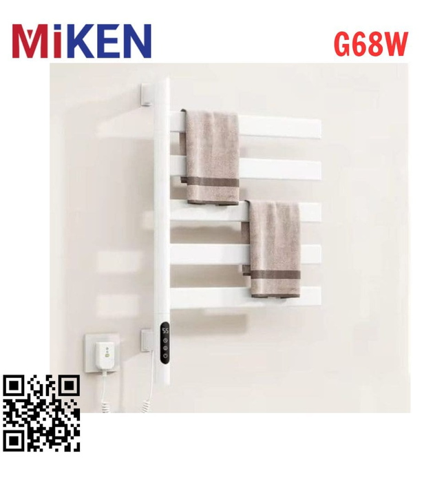 Giàn sấy khăn mặt thông mình kết nối Wifi Miken G68W