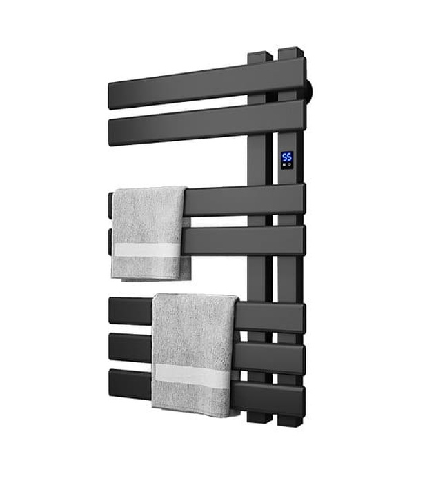 Giàn sấy khăn mặt khăn tắm màu đen Miken R530B