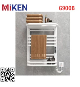 Giàn sấy khăn mặt khăn tắm màu đen Miken G900W
