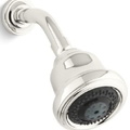 Bát sen tắm và tay sen gắn tường màu Chrome Kallista P21500-00-CP