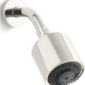 Bát sen tắm và tay sen gắn tường màu đen Kallista P21501-00-BL