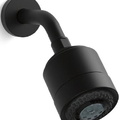 Bát sen tắm và tay sen gắn tường màu đen Kallista P21501-00-BL