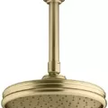 Bát sen tắm phun mưa tròn cỡ nhỏ màu nickel Kallista P21510-00-BN