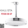 Bát sen tắm phun mưa tròn cỡ nhỏ màu chrome Kallista P21510-00-CP