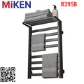 Giàn sấy khăn mặt khăn tắm màu đen Miken R395B