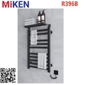 Giàn sấy khăn mặt khăn tắm màu đen Miken R396B