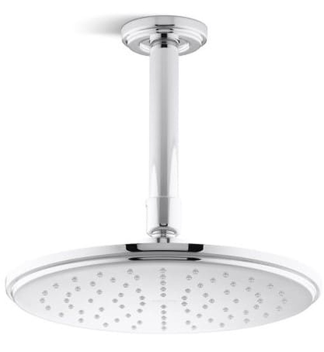 Bát sen tắm phun mưa tròn nhỏ màu vàng Kallista P21512-00-BAF