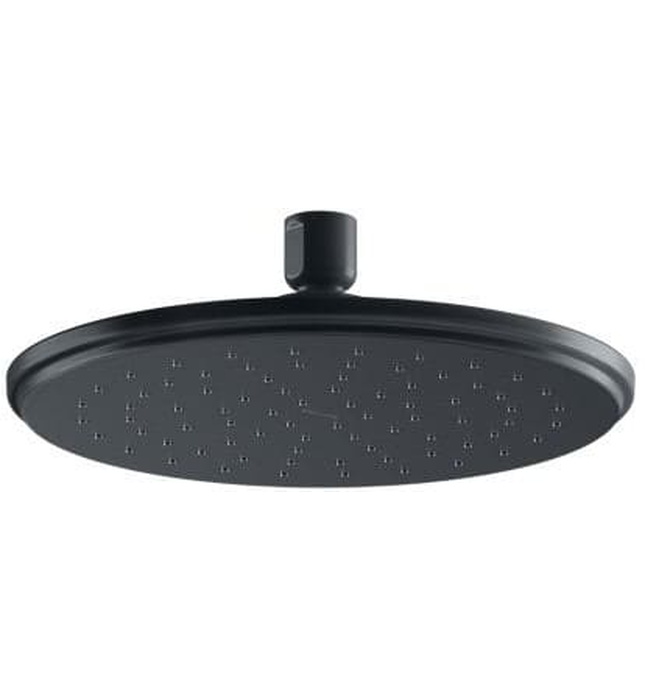 Bát sen tắm phun mưa tròn nhỏ màu xanh đen Kallista P21512-00-GN