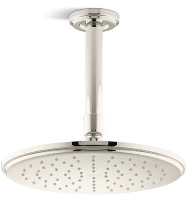 Bát sen tắm phun mưa tròn nhỏ màu chrome Kallista P21512-00-CP