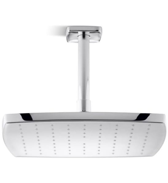 Bát sen tắm phun mưa vuông màu nickel Kallista P21514-00-SN