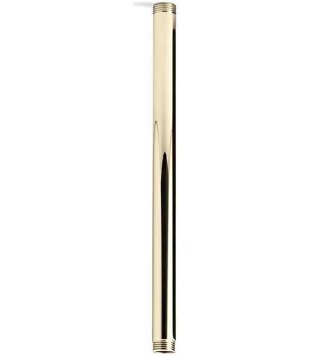 Thanh nối bát sen gắn trần 12" màu xám đen Kallista P21522-00-GN
