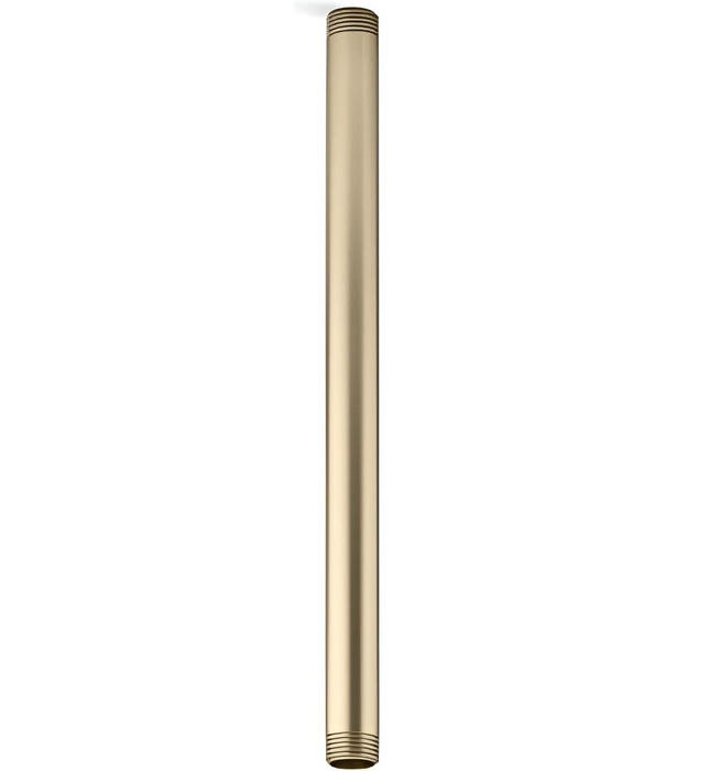 Thanh nối bát sen gắn trần 12" màu xám đen Kallista P21522-00-GN