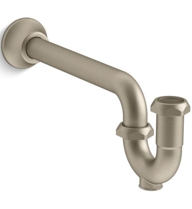 Xi phông chữ P màu chrome Kallista P21641-00-CP