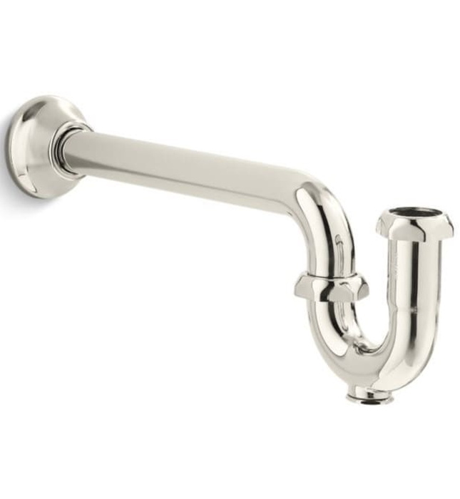 Xi phông chữ P màu đồng Kallista P21641-00-BV