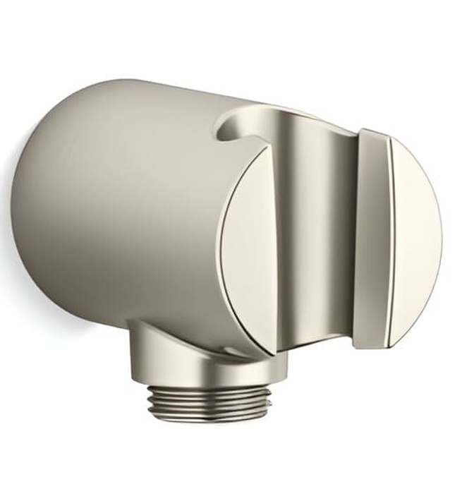 Cổ nối sen tắm âm tường màu xám đen Kallista P21652-00-GN
