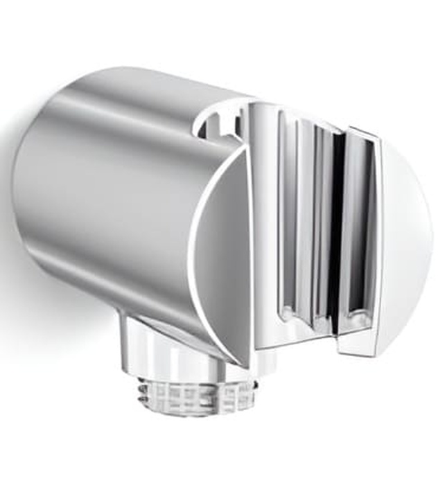 Cổ nối sen tắm âm tường màu xám đen Kallista P21652-00-GN