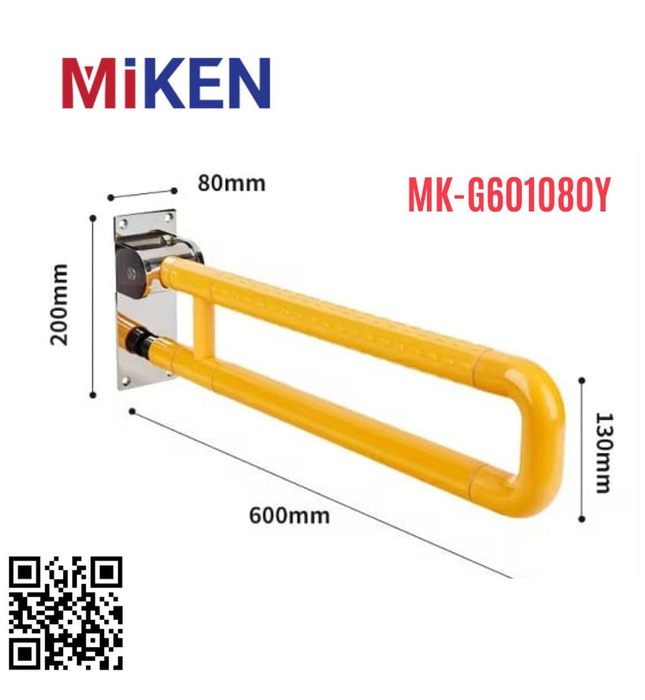Thanh tay vịn phòng tắm Miken MK-G601080Y