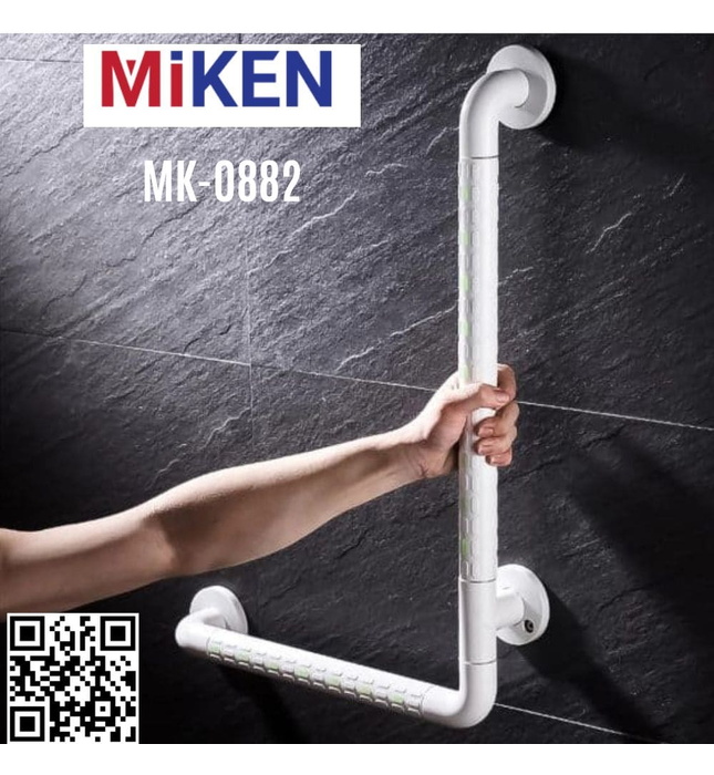 Thanh tay vịn phòng tắm Miken MK-G6040W