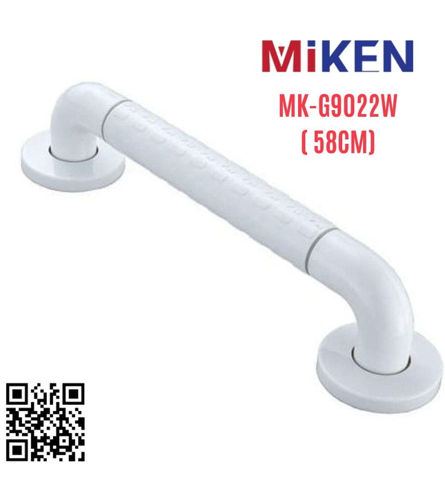 Thanh tay vịn phòng tắm Miken MK-G9022W (58cm) 