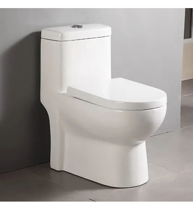 Bàn cầu 1 khối thoát ngang Miken MKB-1039W