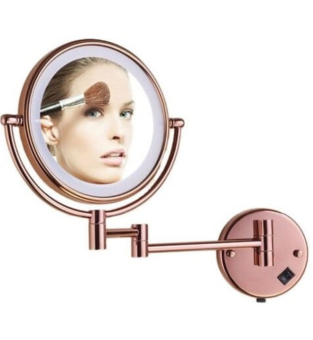 Gương trang điểm phóng đại có đèn Led Miken MKG-M1208GR