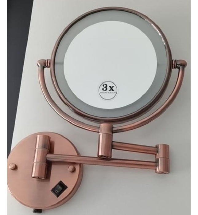 Gương trang điểm phóng đại có đèn Led Miken MKG-M1208GR