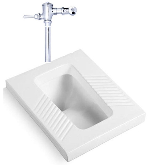 Van xả gạt tay cho bồn cầu, xí xổm Miken MKX-6015