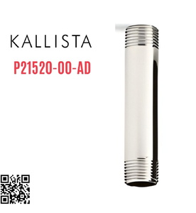Tay sen gắn trần 3" màu nickel Kallista P21520-00-AD