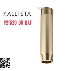 Tay sen gắn trần 3" màu vàng Kallista P21520-00-BAF