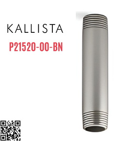 Tay sen gắn trần 3" màu nickel Kallista P21520-00-BN