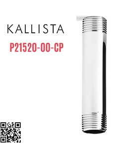 Tay sen gắn trần 3" màu chrome Kallista P21520-00-CP