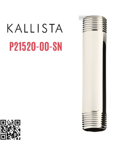 Tay sen gắn trần 3" màu nickel Kallista P21520-00-SN