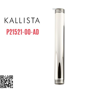 Thanh nối bát sen gắn trần 6" màu nickel Kallista P21521-00-AD