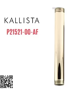Thanh nối bát sen gắn trần 6" màu vàng Kallista P21521-00-AF