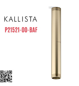 Tay sen gắn trần 6" màu vàng Kallista P21521-00-BAF
