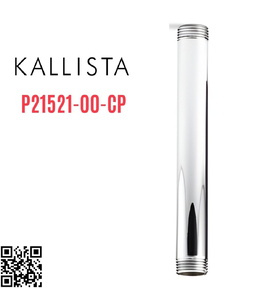 Thanh nối bát sen âm trần 6" màu chrome Kallista P21521-00-CP