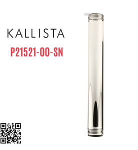 Thanh nối bát sen gắn trần 6" màu nickel Kallista P21521-00-SN