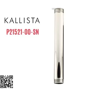 Thanh nối bát sen gắn trần 6" màu nickel Kallista P21521-00-SN