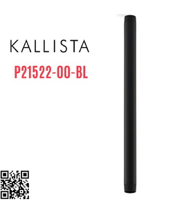 Thanh nối bát sen gắn trần 12" màu đen Kallista P21522-00-BL