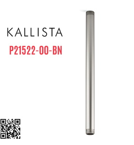 Thanh nối bát sen gắn trần 12" màu nickel Kallista P21522-00-BN