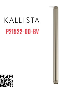Thanh nối bát sen gắn trần 12" màu đồng Kallista P21522-00-BV