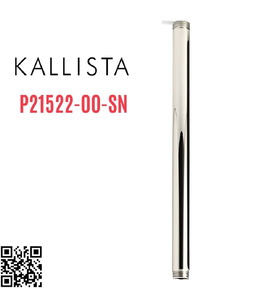 Thanh nối bát sen gắn trần 12" màu nickel Kallista P21522-00-SN