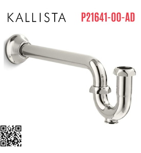 Xi phông chữ P màu nickel Kallista P21641-00-AD