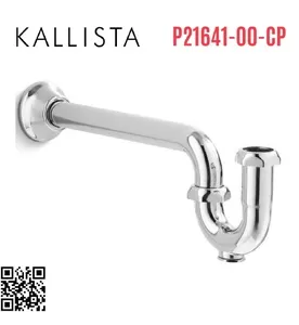 Xi phông chữ P màu chrome Kallista P21641-00-CP
