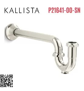 Xi phông chữ P màu nickel Kallista P21641-00-SN